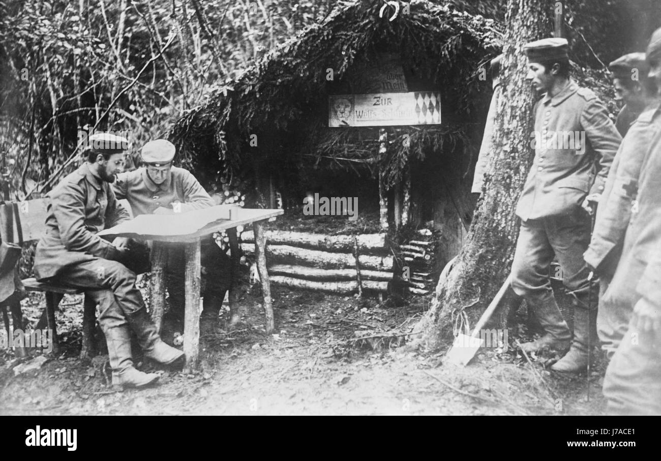 I soldati tedeschi in Aisch distretto di Germania. Foto Stock