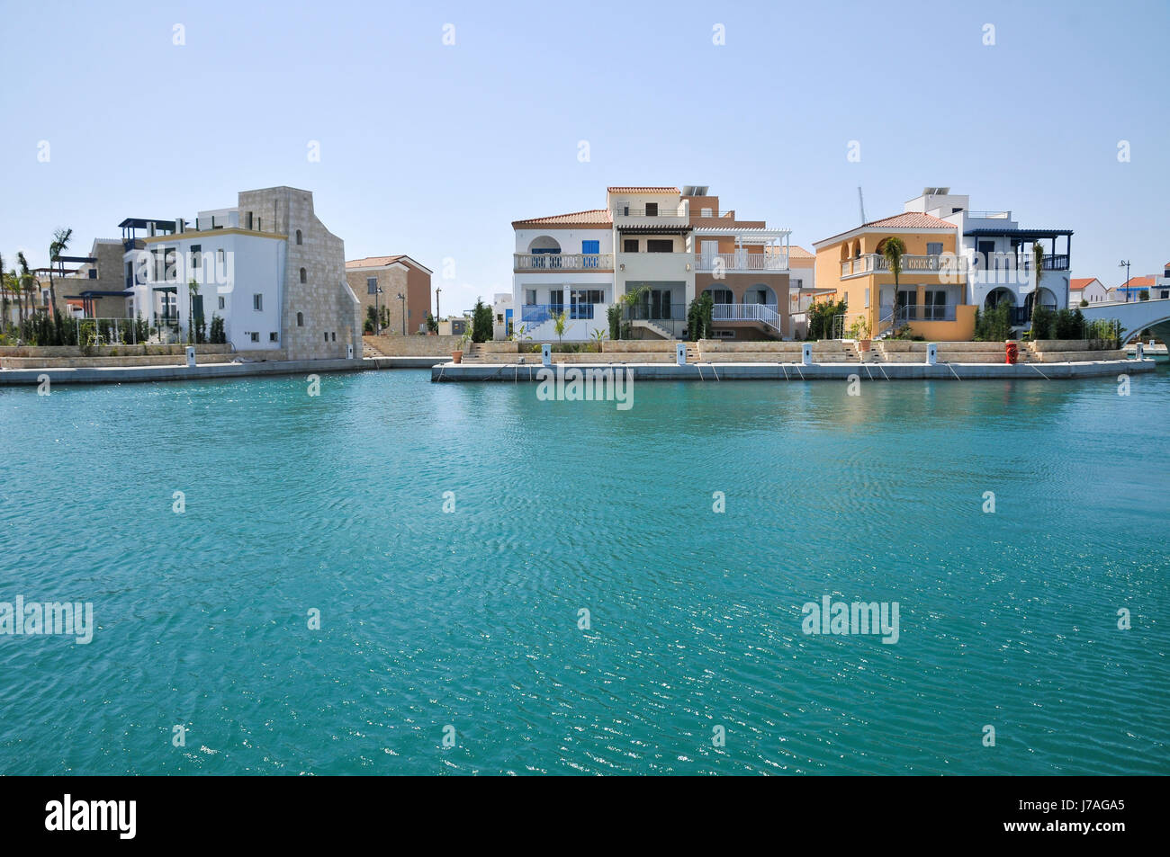 Limassol Marina e Porto di Cipro Foto Stock