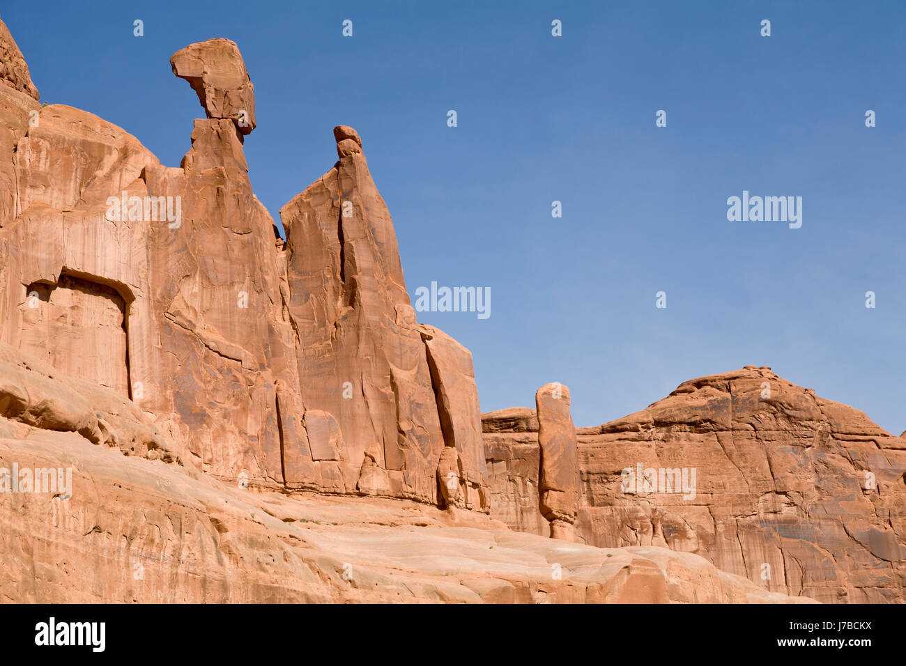 Parco nazionale di roccia arenaria pietra blu parco nazionale usa america erosione Foto Stock