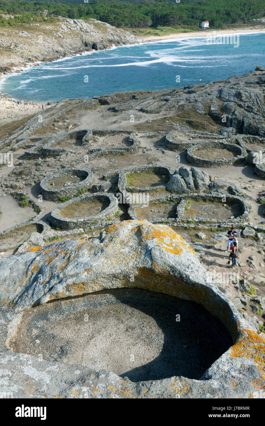 Europa spagna giorno durante il giorno la storia galizia natura cultura naturale colore Foto Stock