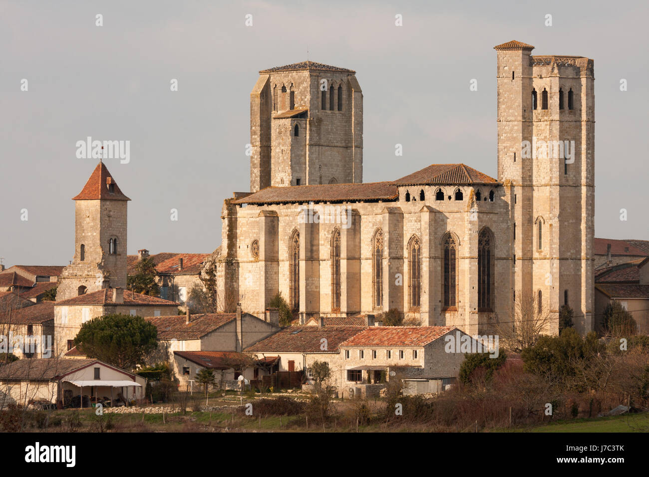 Chiesa Francia sud-ovest costruire monumento religioso turismo d'Arte Roma Roma papa Foto Stock