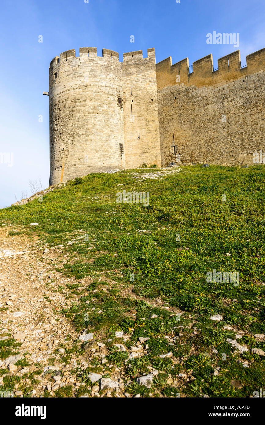 Le Fort Saint-André sur le Mont Andaon.Villeneuve-lès Avignon Gard Paca Francia Foto Stock