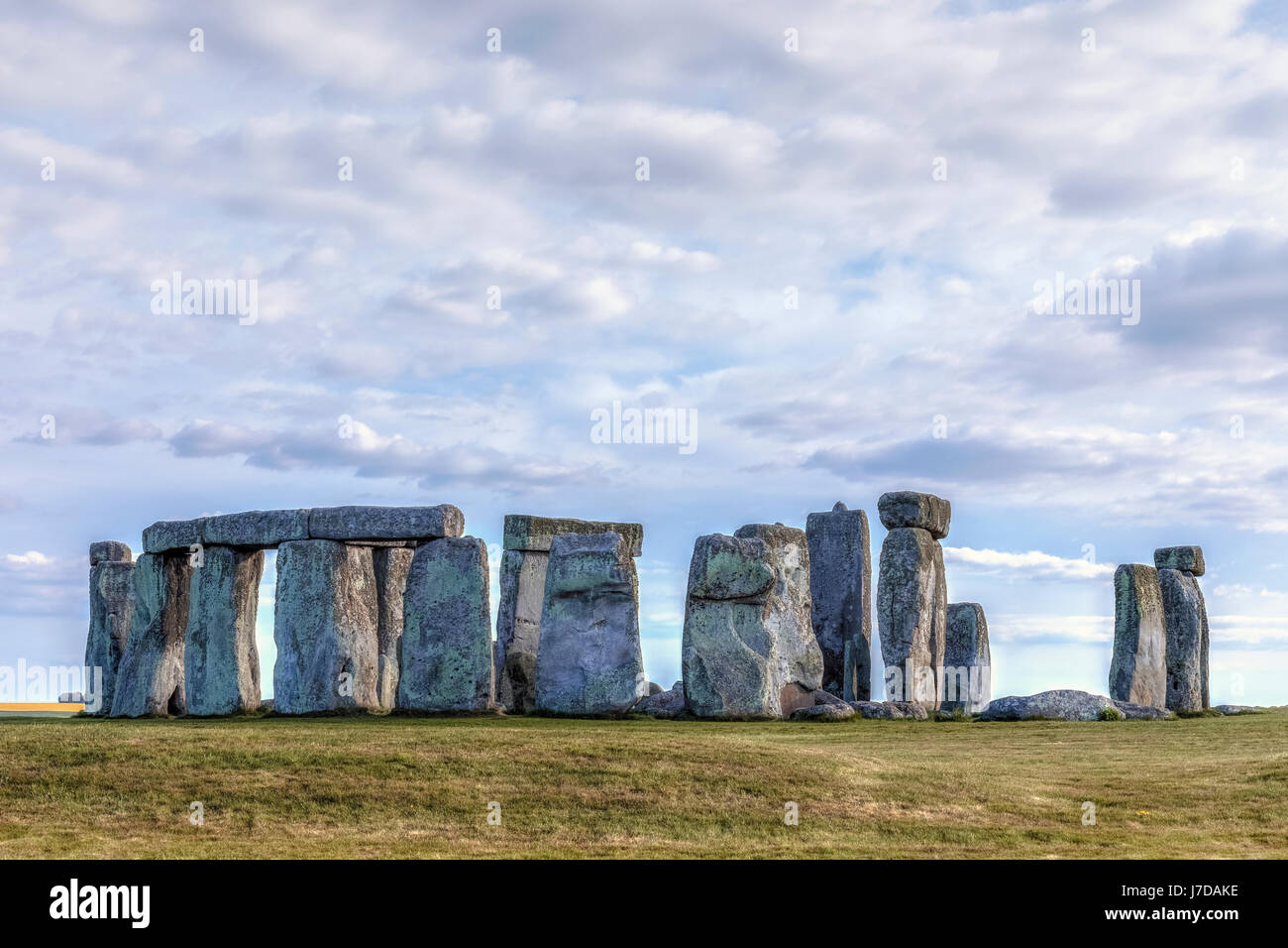 Stonehenge, Wiltshire, Inghilterra Foto Stock