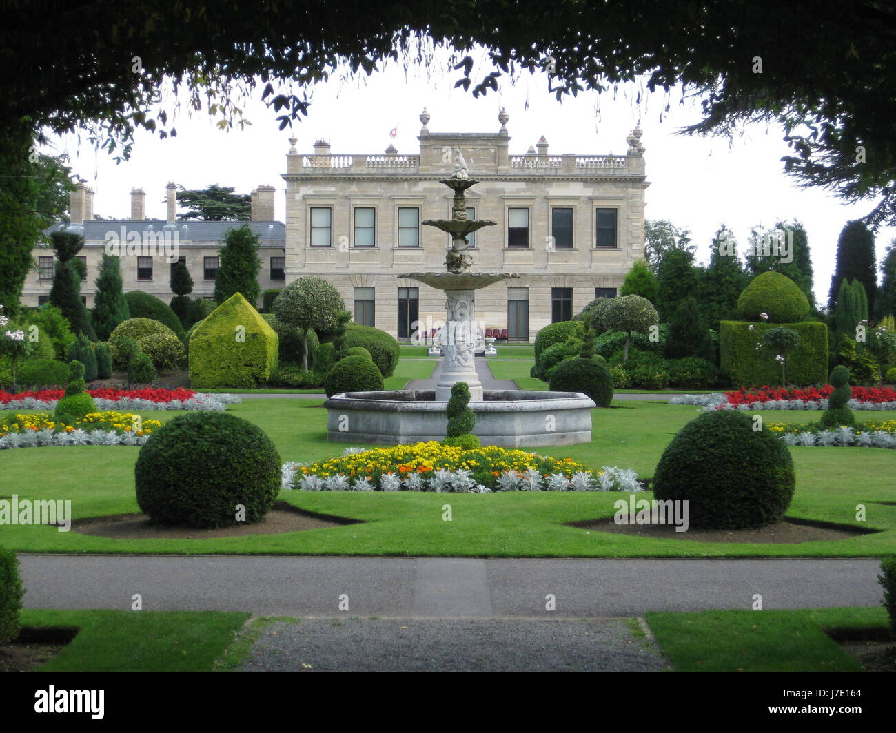 Brodsworth Hall e giardini, Yorkshire Foto Stock