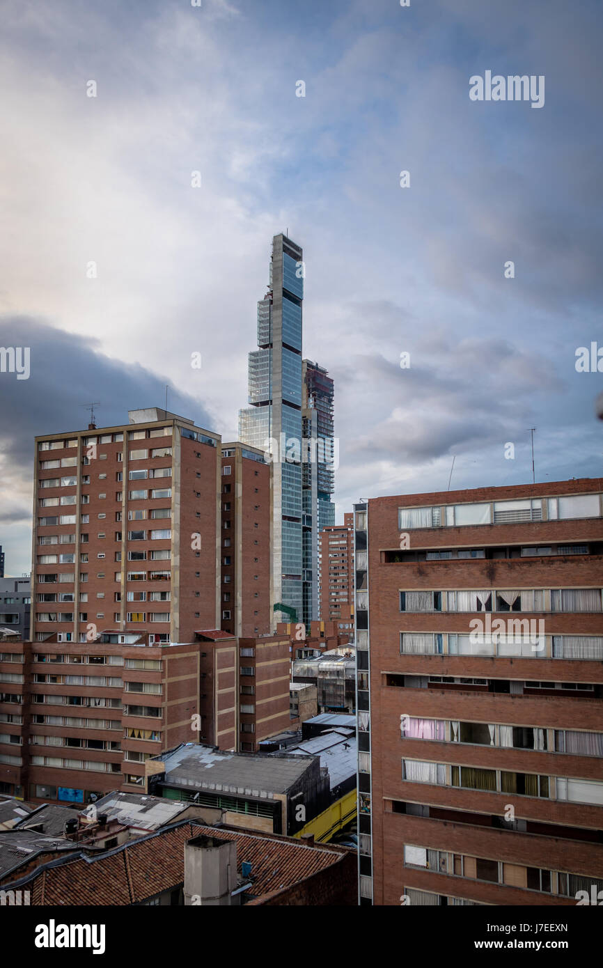 Lo Skyline di Bogotà - Bogotà, Colombia Foto Stock