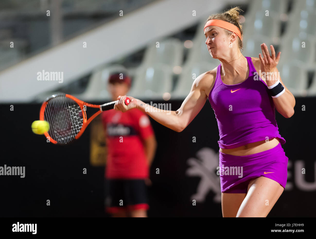 Roma, Italia - 18 maggio : Elina Svitolina al 2017 Internazionali BNL  d'Italia WTA Premier 5 torneo di tennis Foto stock - Alamy