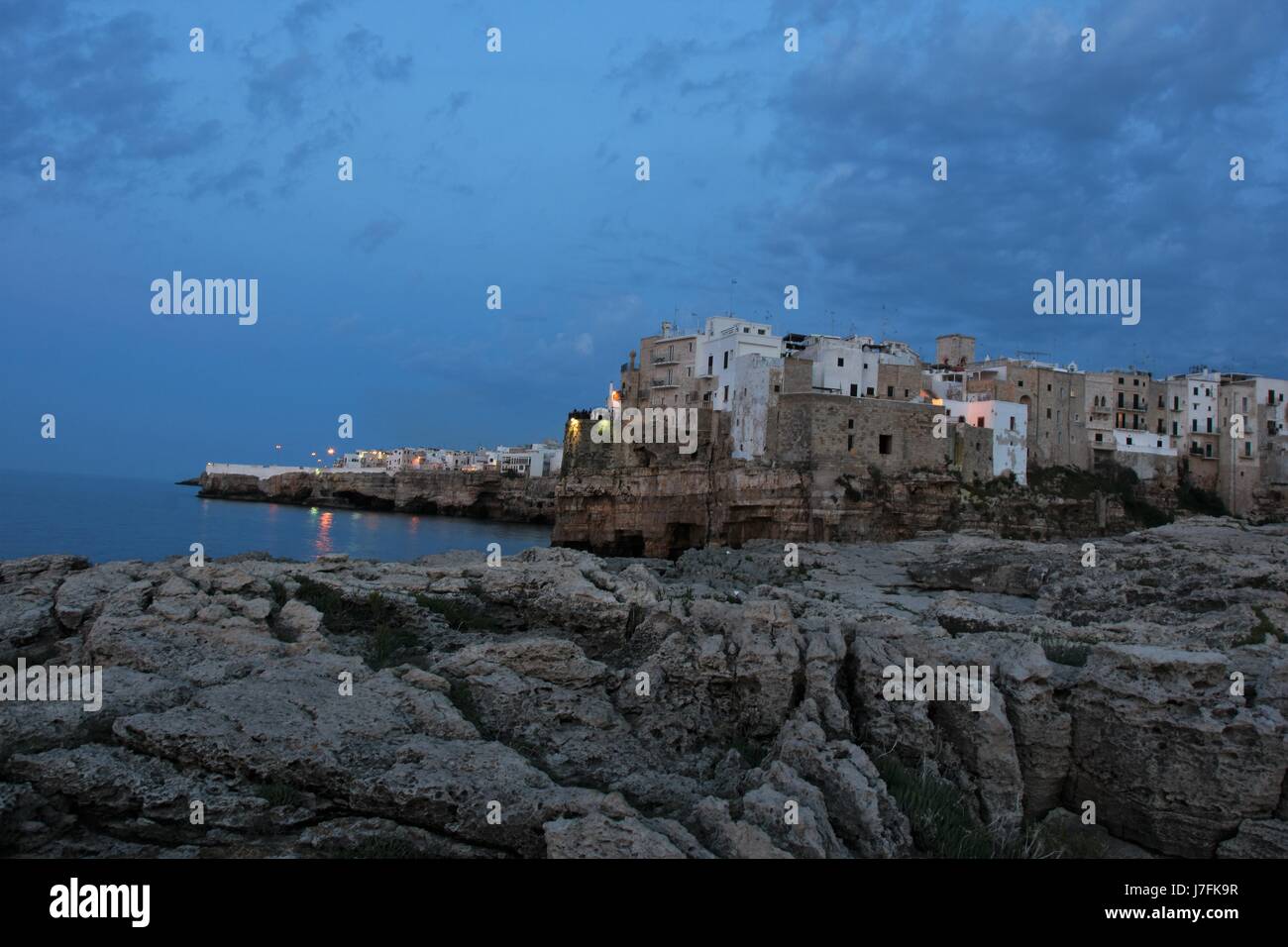 Polignano a Mare, Puglia, Italia Foto Stock
