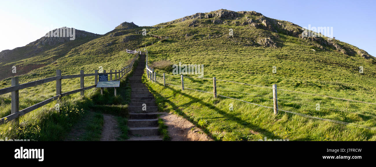 Brean giù, Somerset Foto Stock