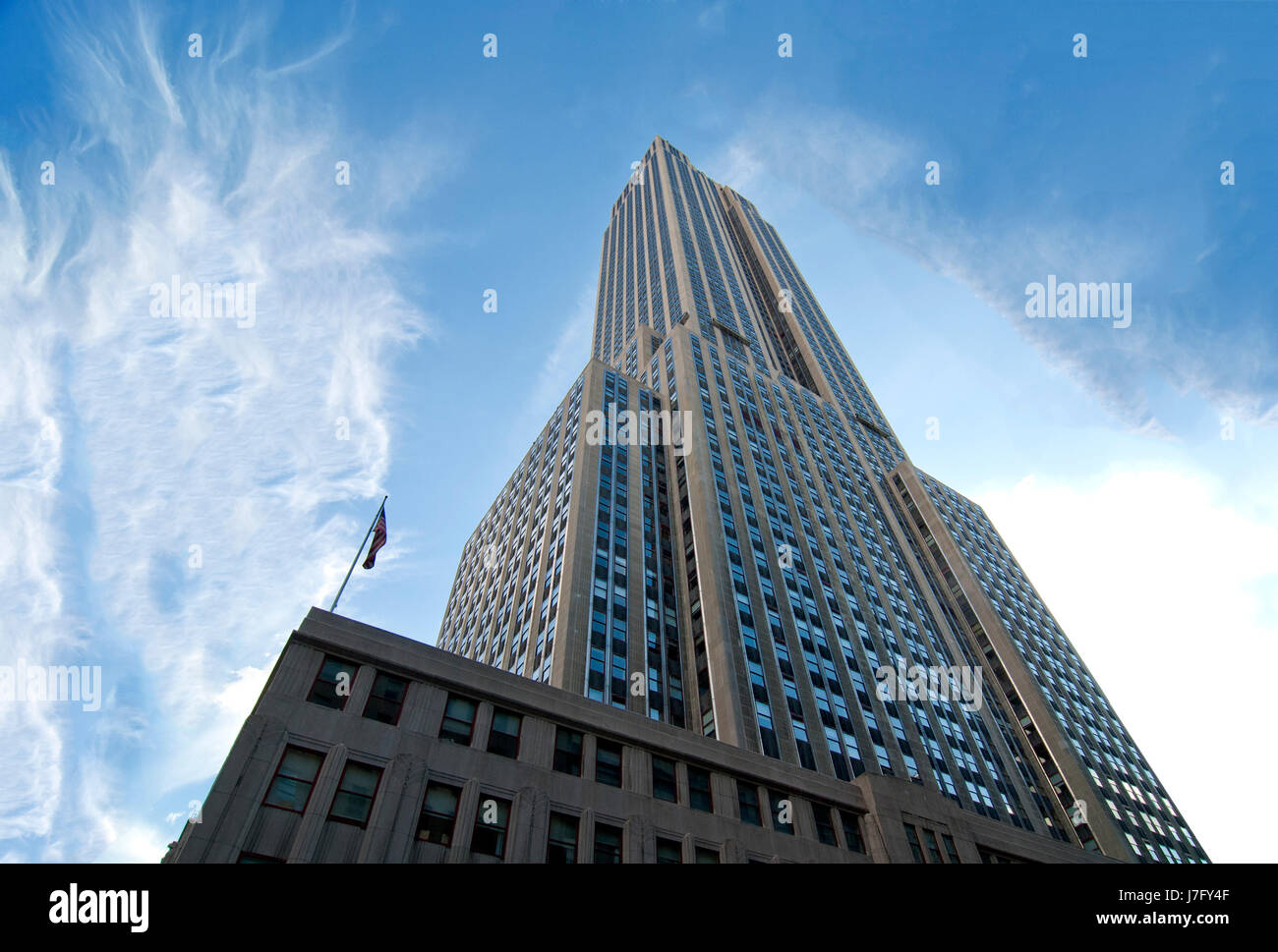 Gli edifici della città della città americana america attrazione rapporti aziendali business deal Foto Stock