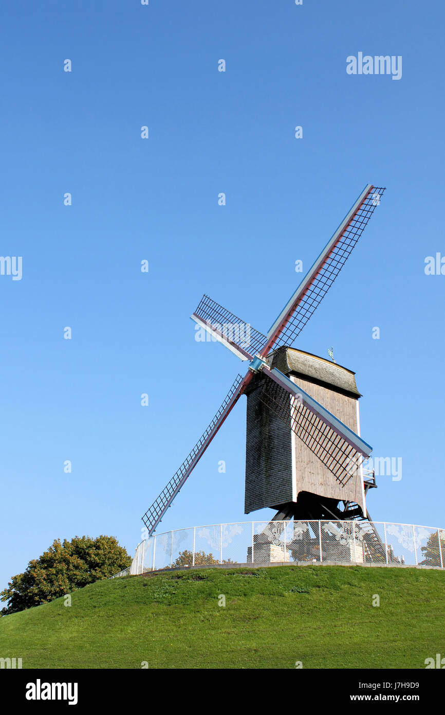 Sint-janshuismolen Foto Stock