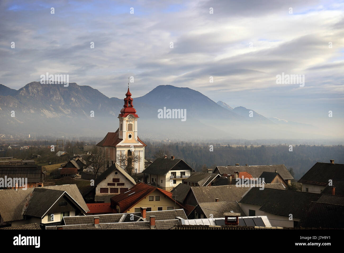 La chiesa di Saint gole in Zasip, Slovenia Foto Stock