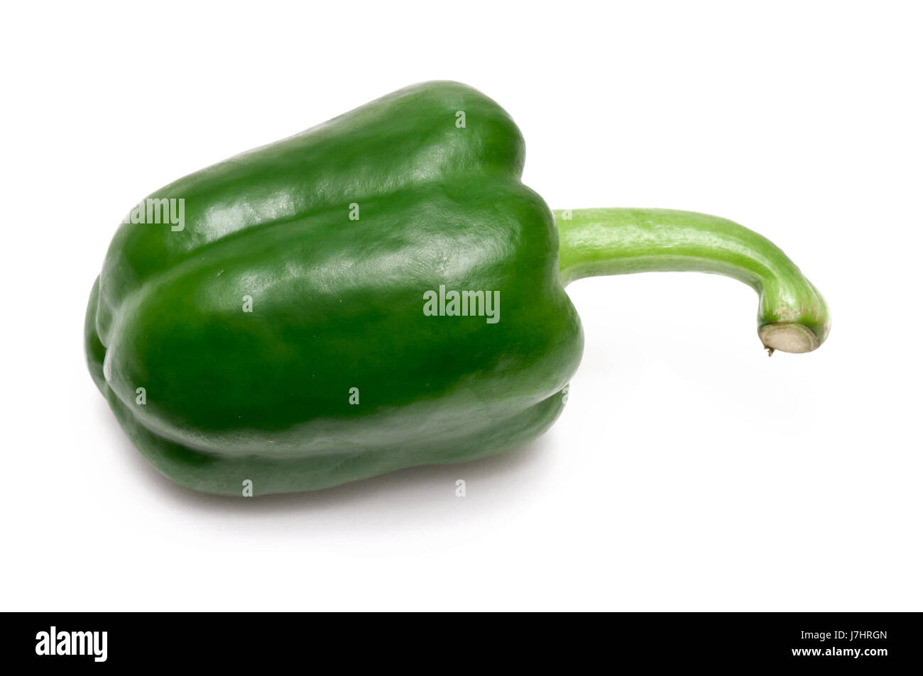 La paprica vegetali peperoni chili chili food aliment vitamina verde vuoto Foto Stock