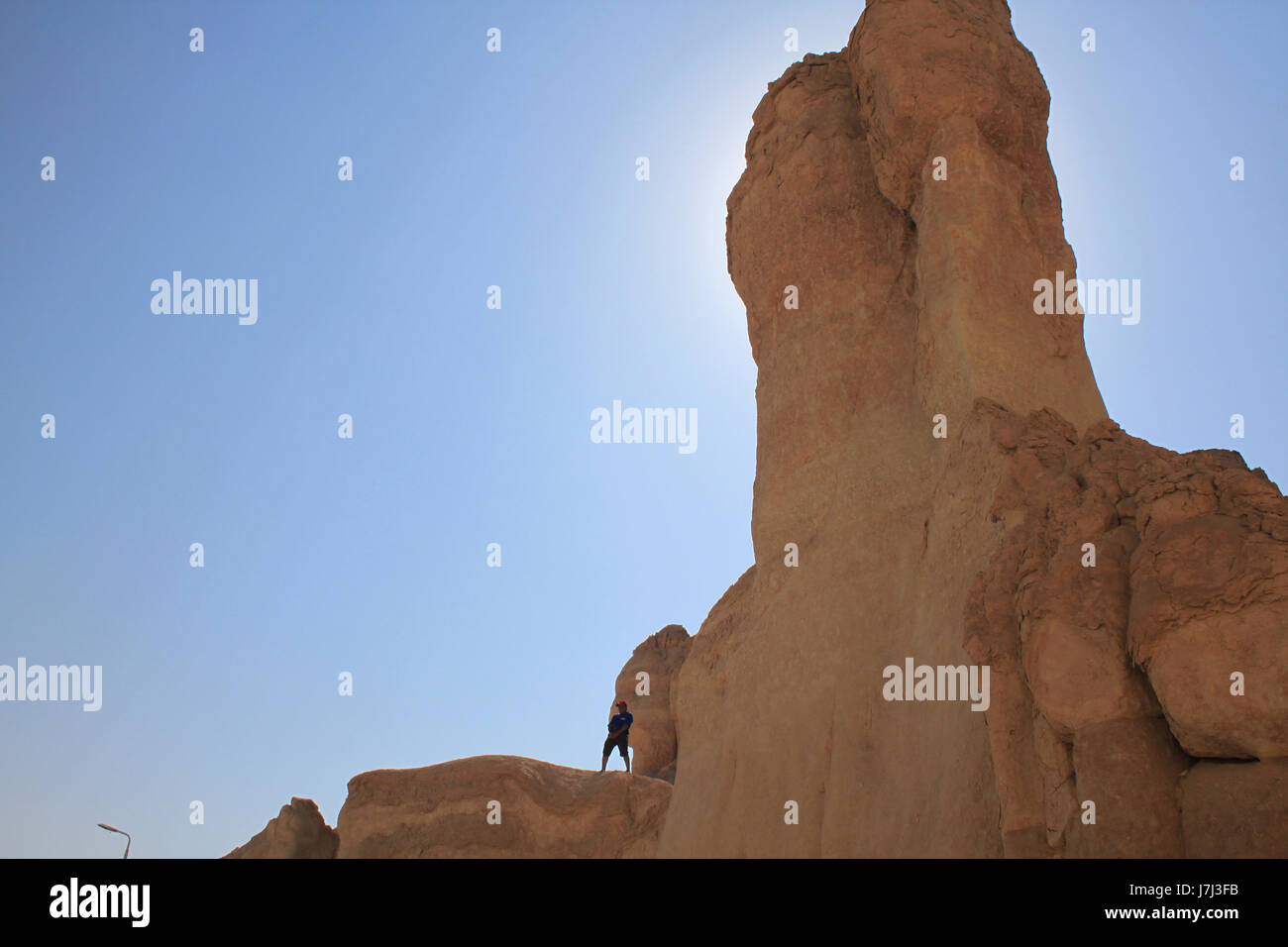 Deserto Deserto turismo speleologico foto orizzontale fotocamera medio oriente image picture Foto Stock