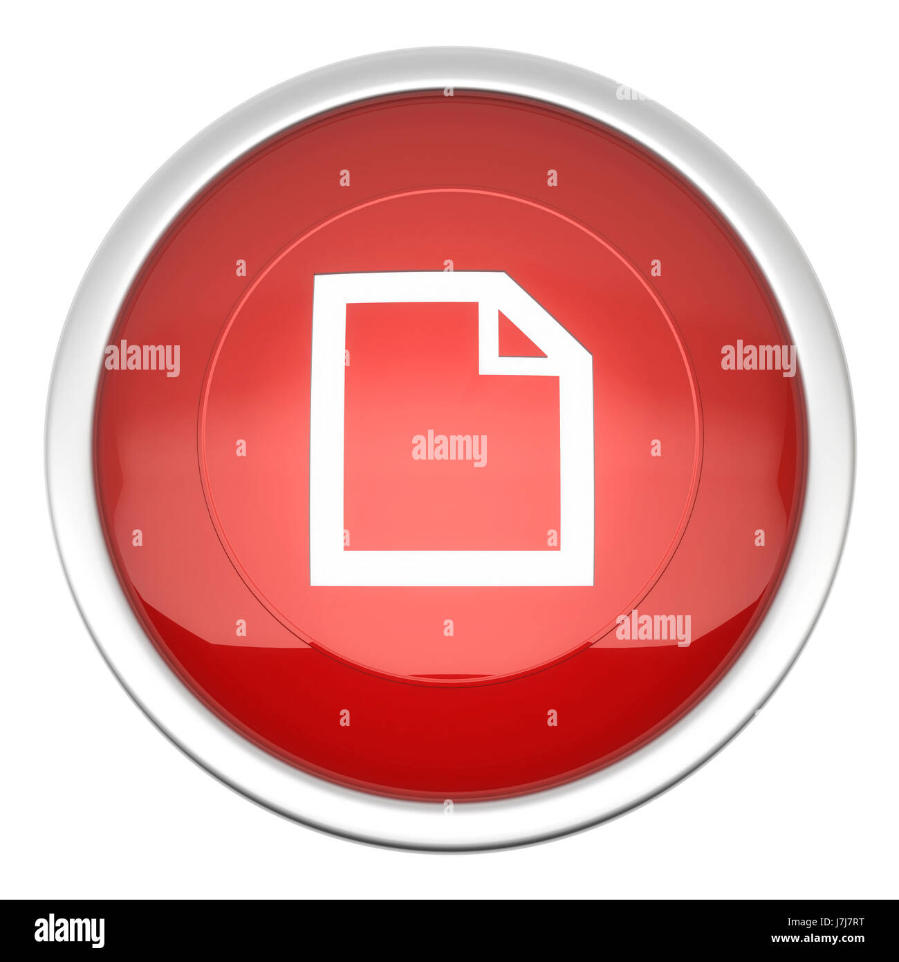 Comunicazione riflessione tasto cerchio posta contatto segno del menu file di icona inviare Foto Stock