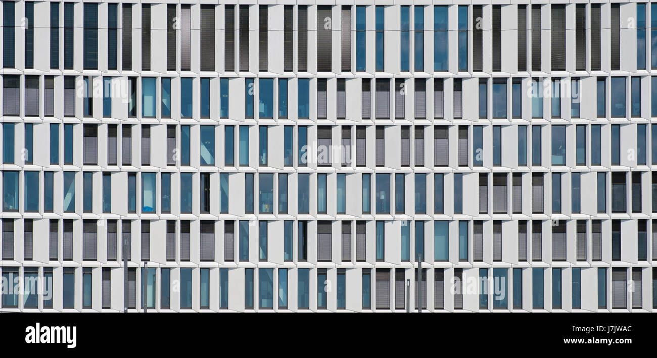 Berlino, Germania - 23 maggio 2017: ufficio moderno edificio (Humboldthafeneins) facciata a Humboldthafen vicino al Berlin Hauptbahnhof e il governo distric Foto Stock