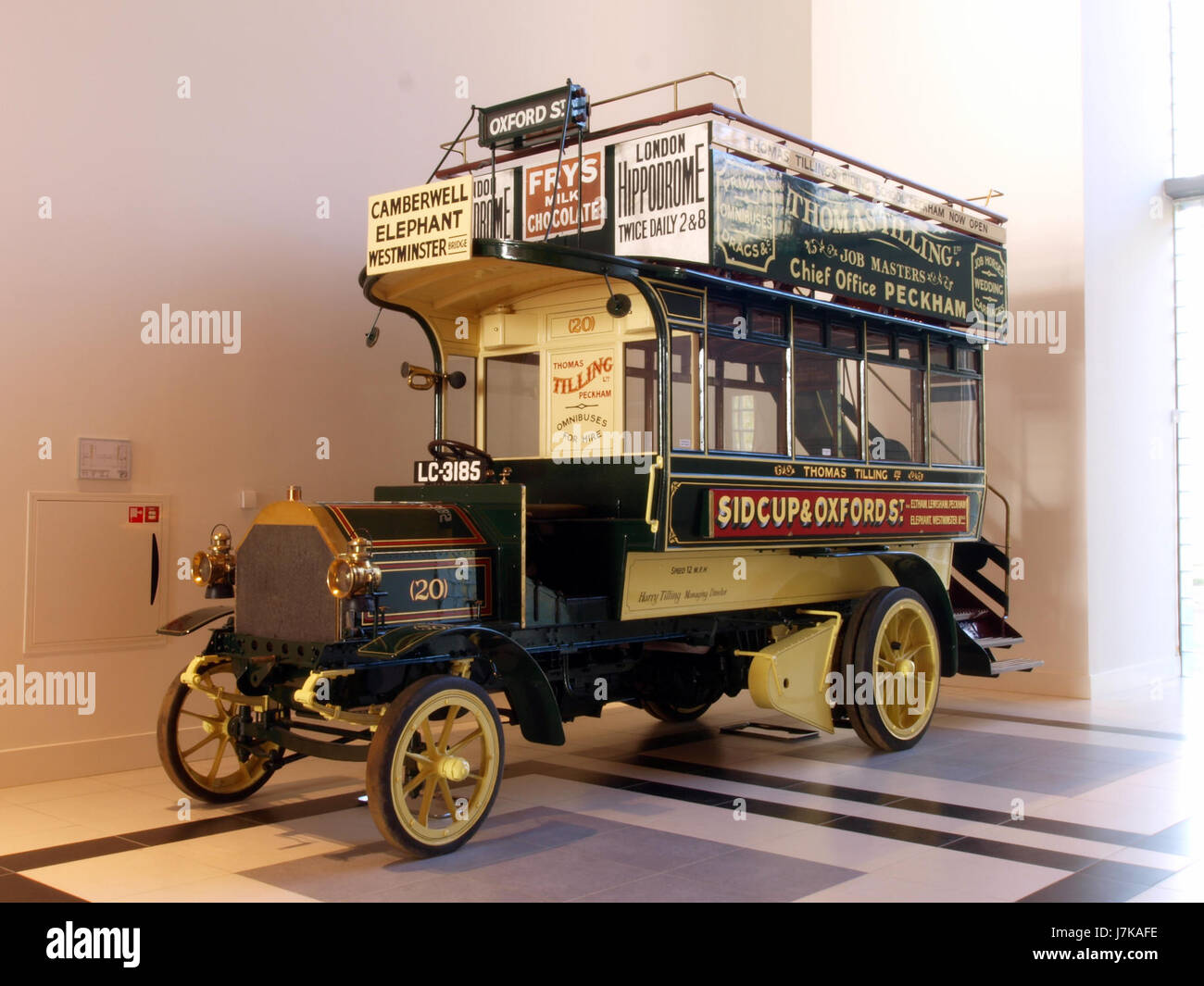 1904 Milnes Daimler Double Decker Omnibus Foto Stock 1904 Milnes Daimler Double Decker Omnibus Foto Stock