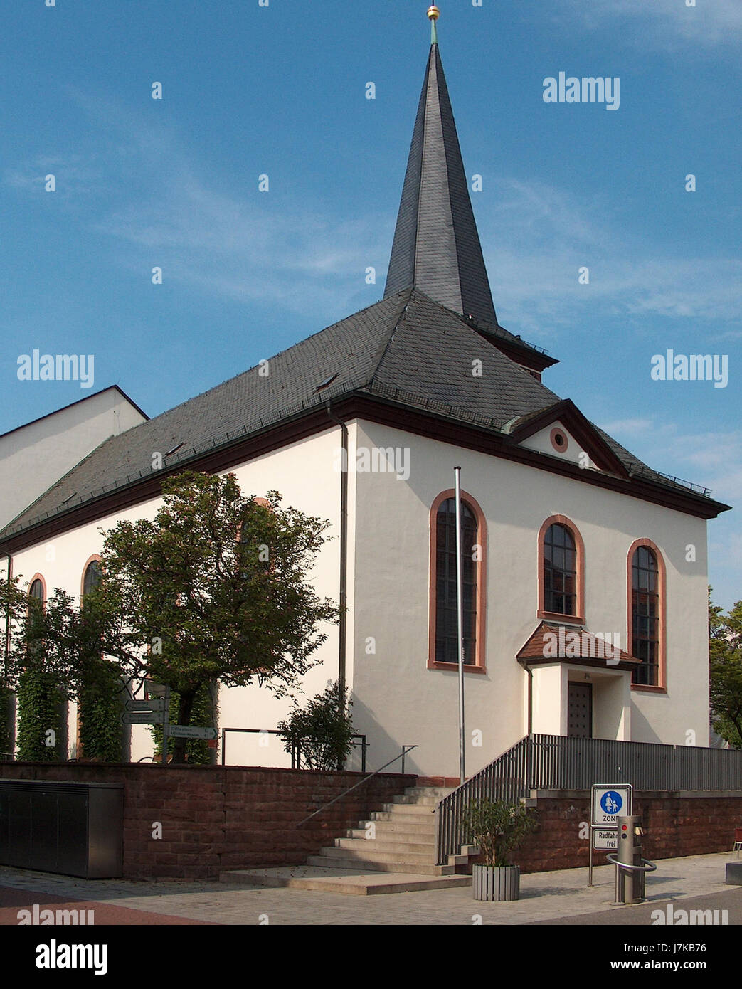 Questo titolo si riferisce probabilmente a una data e un luogo, probabilmente un evento relativo a San Pietro a Walldorf il 24 aprile 2011, anche se ulteriori dettagli non sono chiari. Foto Stock