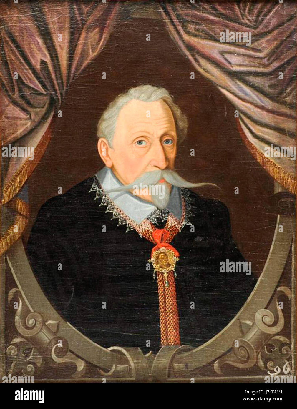 Bogislao XIII fu duca di Pomerania nel XVII secolo. Governò su parti dell'Europa settentrionale e giocò un ruolo importante nella politica regionale dell'epoca, in particolare durante il suo regno come membro del ducato di Pomerania. Foto Stock