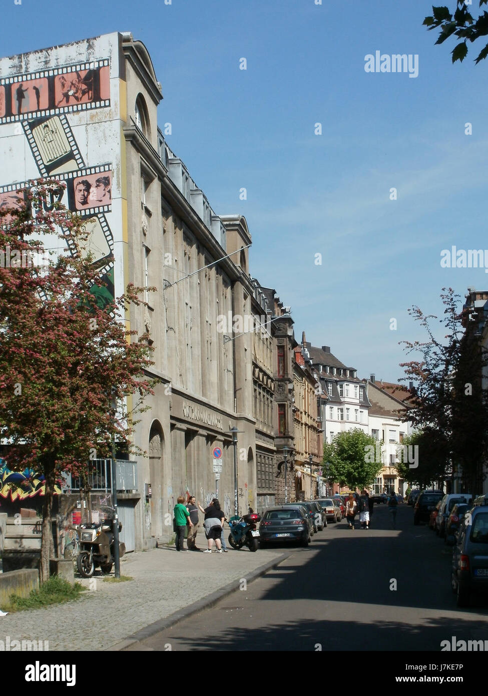 Questo indirizzo, Foersterstr. 6-8, si trova a SaarbrÃ¼cken, in Germania, e rappresenta una posizione specifica all'interno della città. Può essere correlato a una proprietà residenziale o commerciale all'interno di questa area urbana. Foto Stock