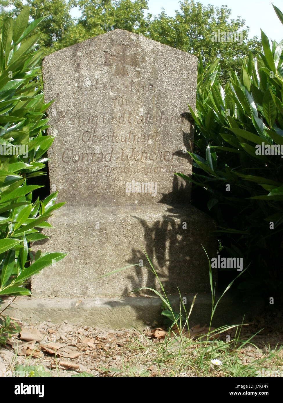 20110519Soldatengrab Saarbruecken3 Foto Stock