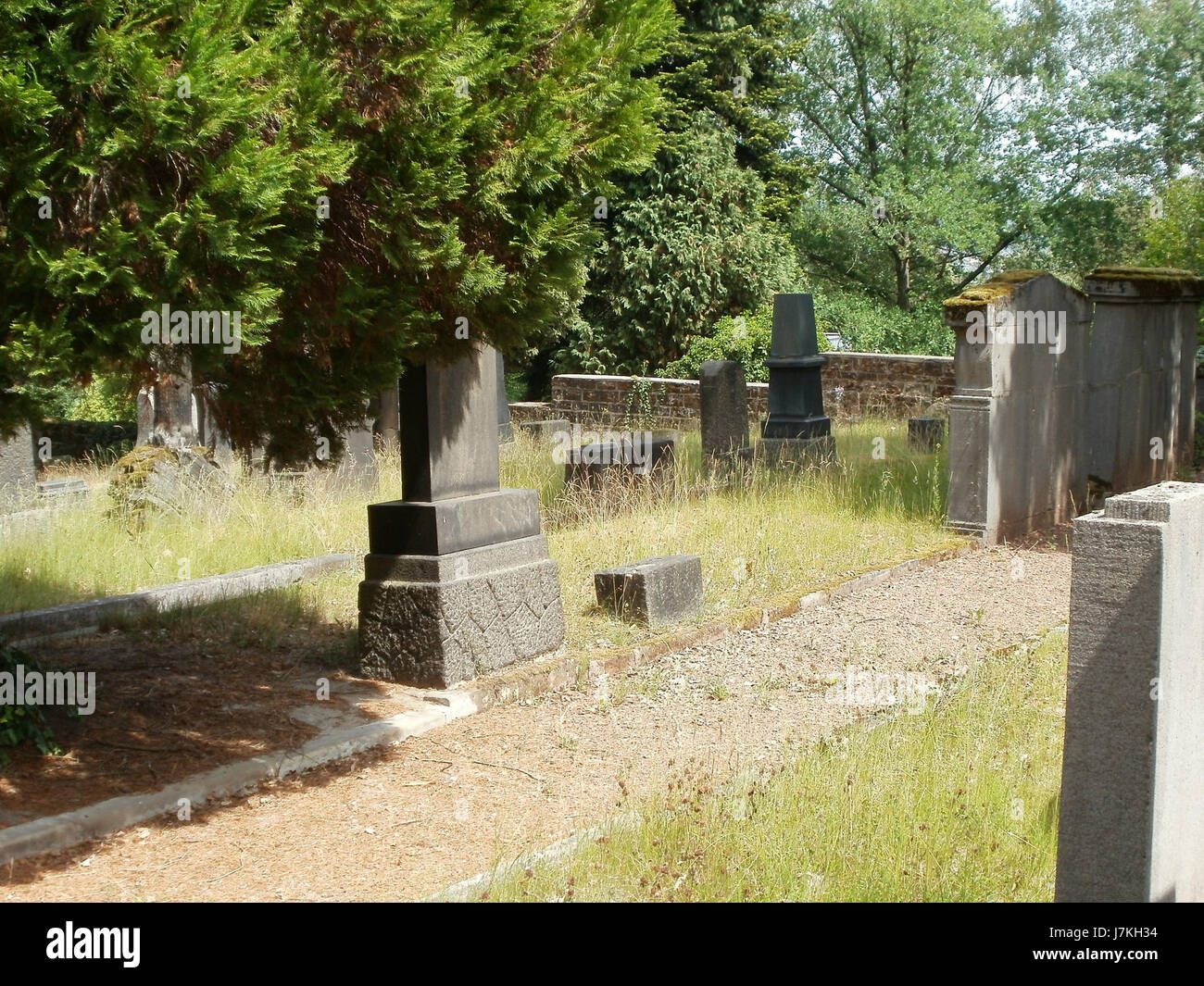 20110605Alter Friedhof Juedischer Alt Saarbruecken2 Foto Stock