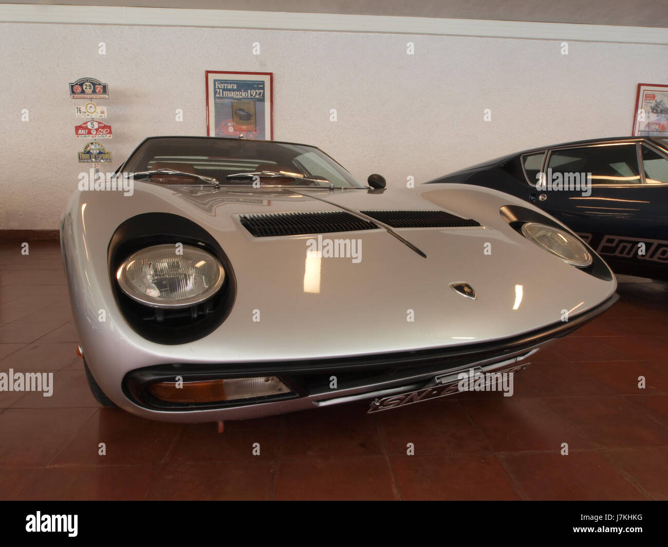 1971 Lamborghini Miura SV 385HP V12, 4L pA Foto Stock