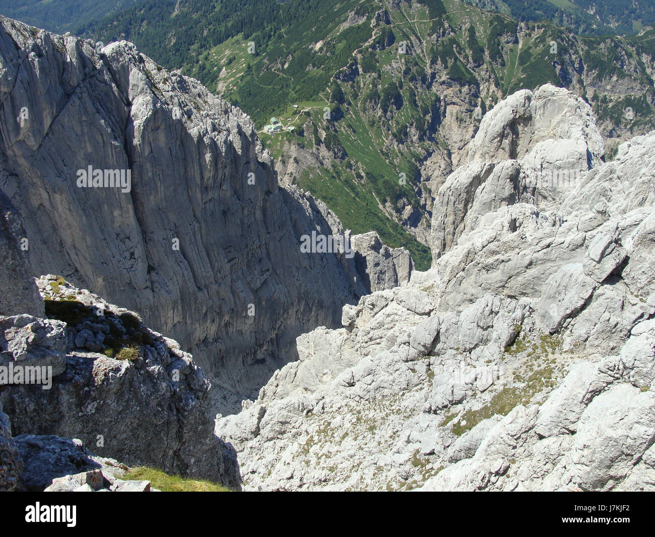 2011 Wilder Kaiser 093 Steinerne Rinne Foto Stock