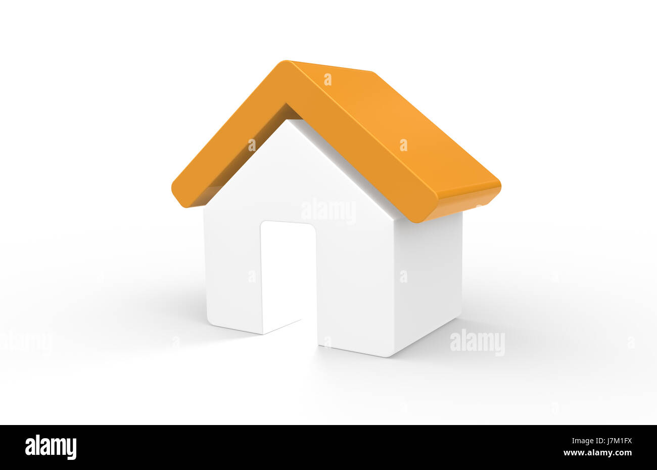 Case isolate spie illuminate simboli nessuno icone internet www Foto Stock