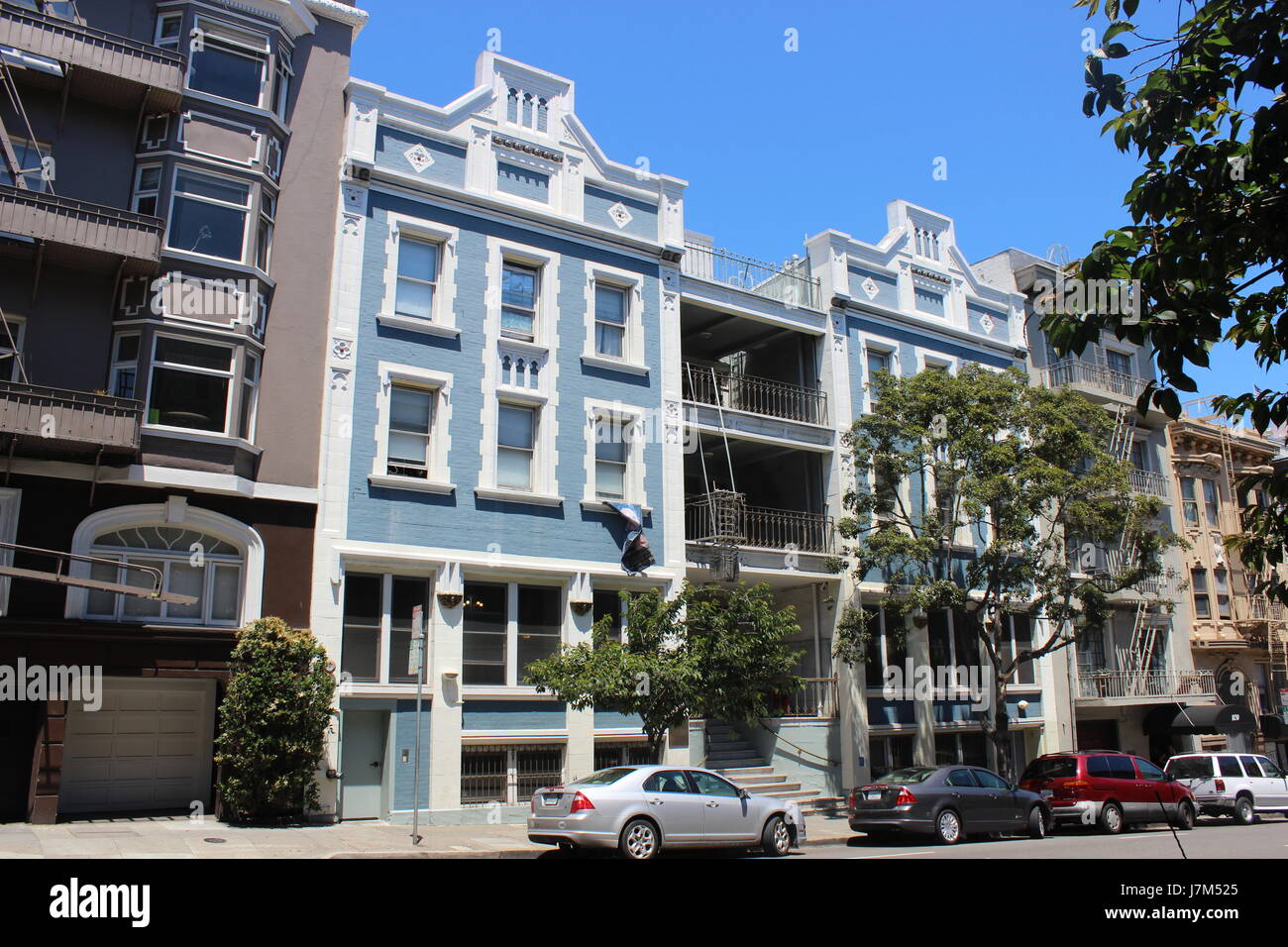 Mary Elizabeth Inn, inferiore di Nob Hill, San Francisco, California Foto Stock