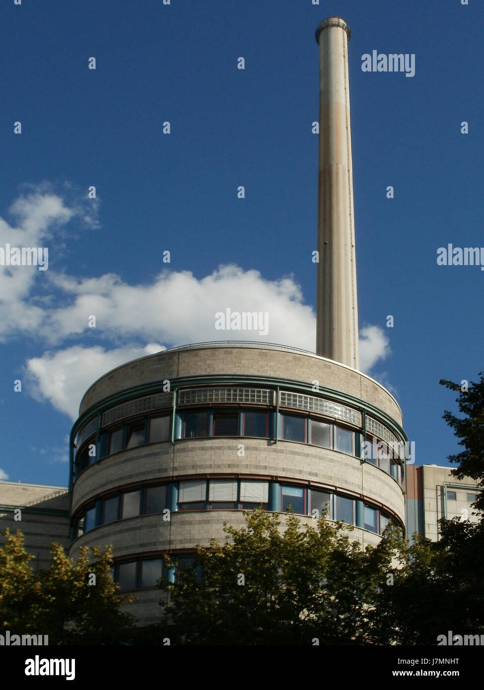 20110905Heizkraftwerk Saarbruecken2 Foto Stock