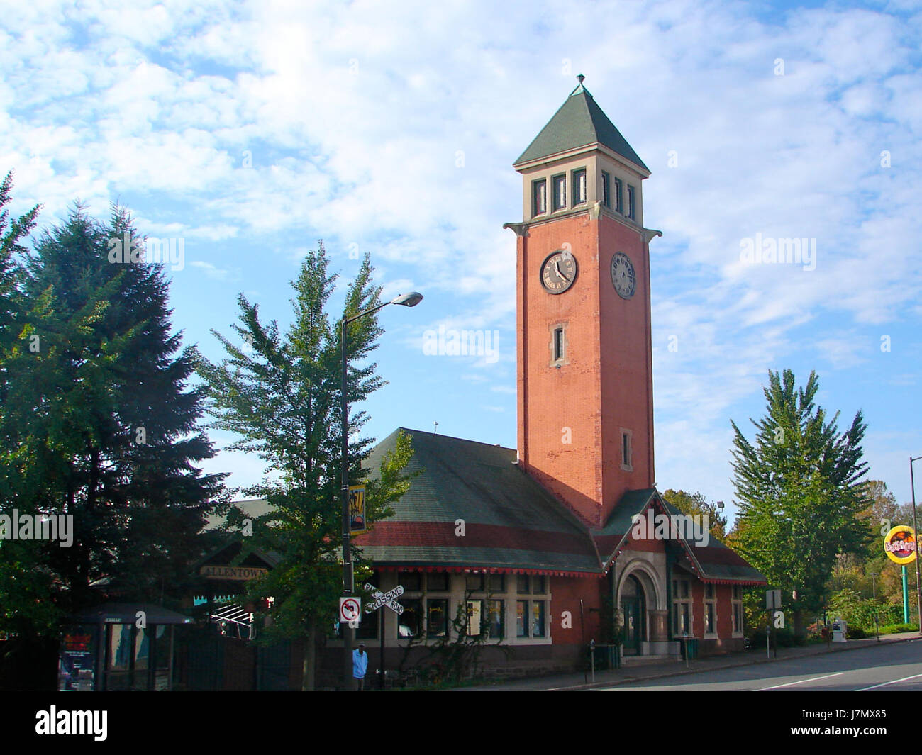 2011 CRRNJ Allentown stazione terminale Foto Stock