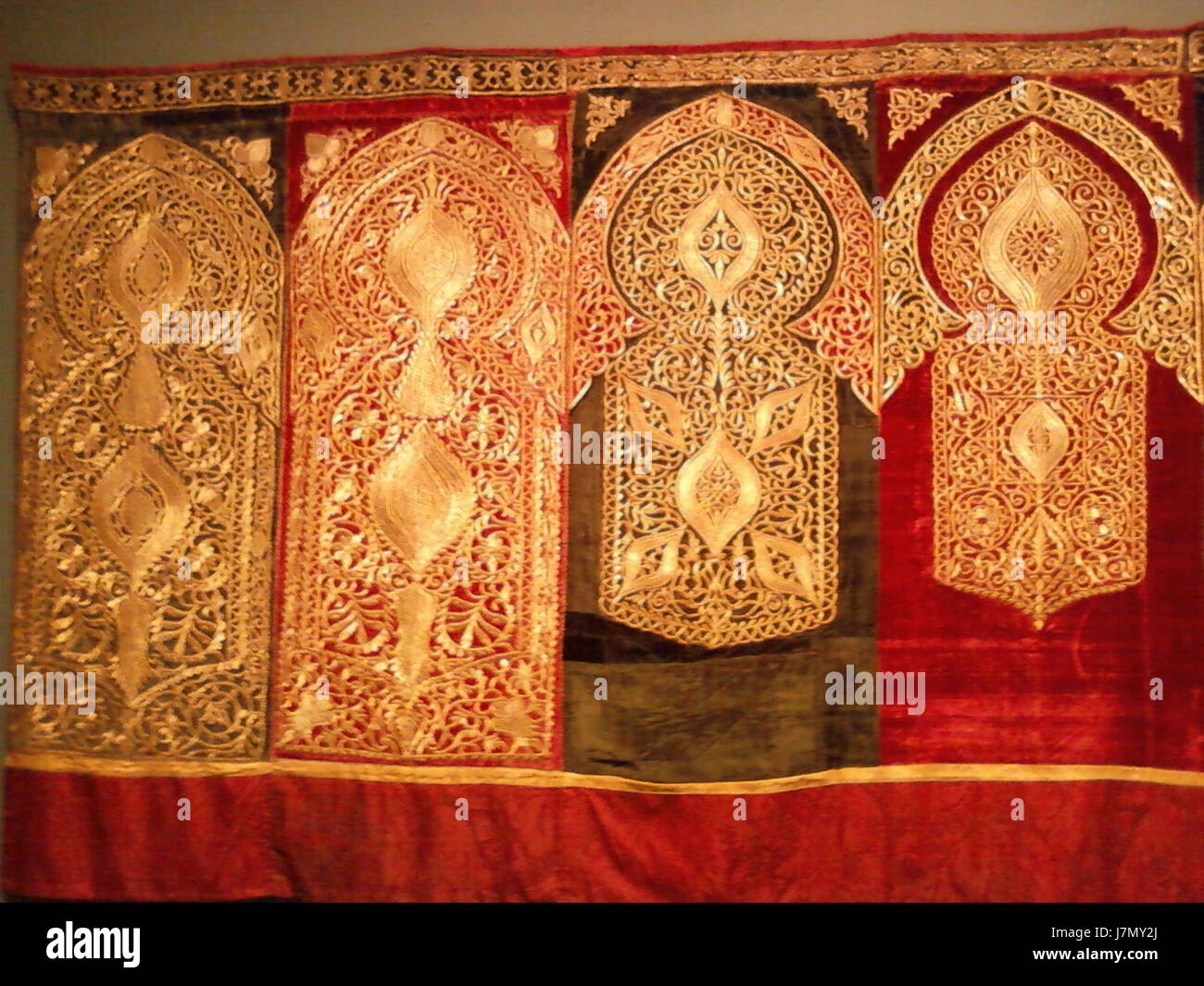 Xix secolo cerimoniale marocchino appeso Foto Stock