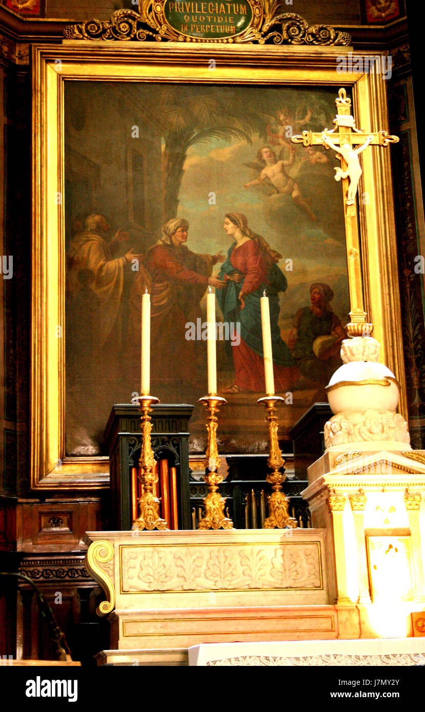 Aubert Visitazione Foto Stock
