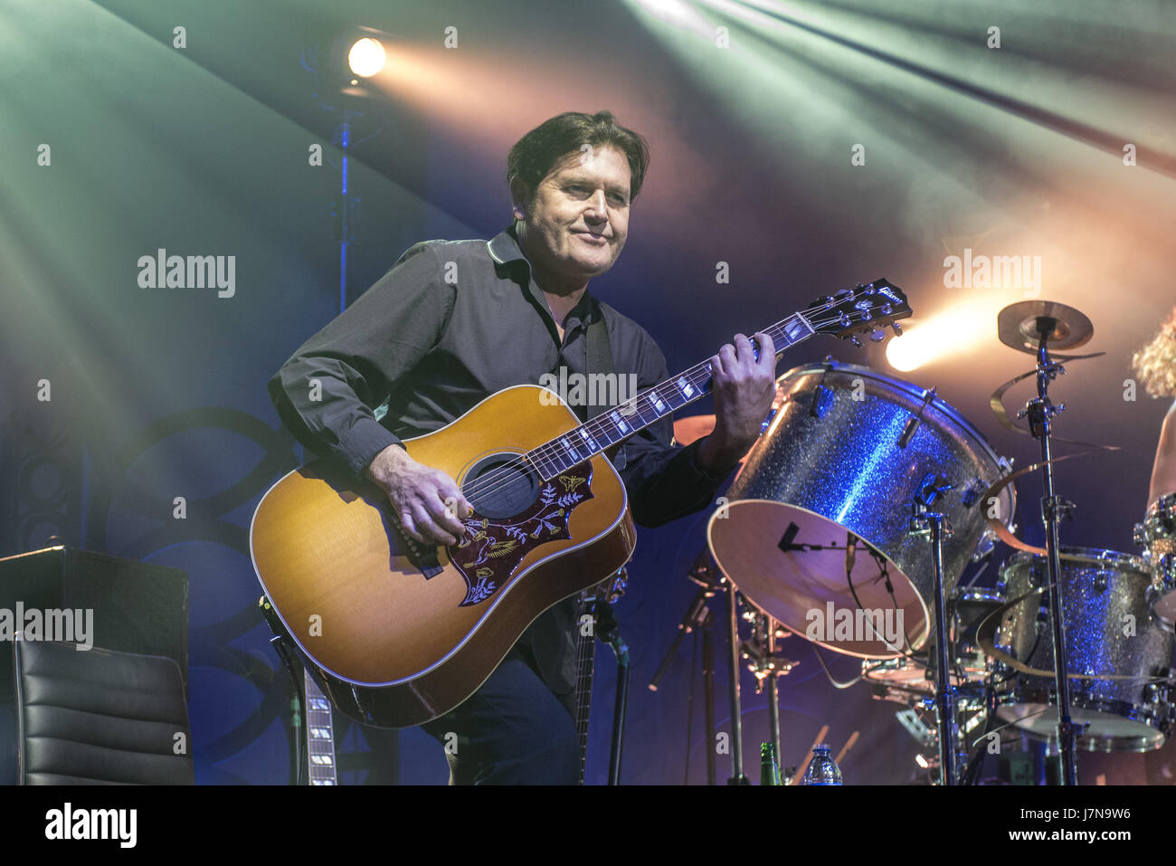 Il centro termale, Bridlington, UK. 25 Maggio 2017.Simple Minds eseguire presso il centro termale, Bridlington, N. Yorks, Inghilterra 25.05.2017 Credito: Gary Stafford/Alamy Live News Foto Stock