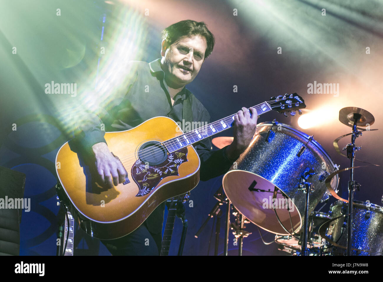 Il centro termale, Bridlington, UK. 25 Maggio 2017.Simple Minds eseguire presso il centro termale, Bridlington, N. Yorks, Inghilterra 25.05.2017 Credito: Gary Stafford/Alamy Live News Foto Stock