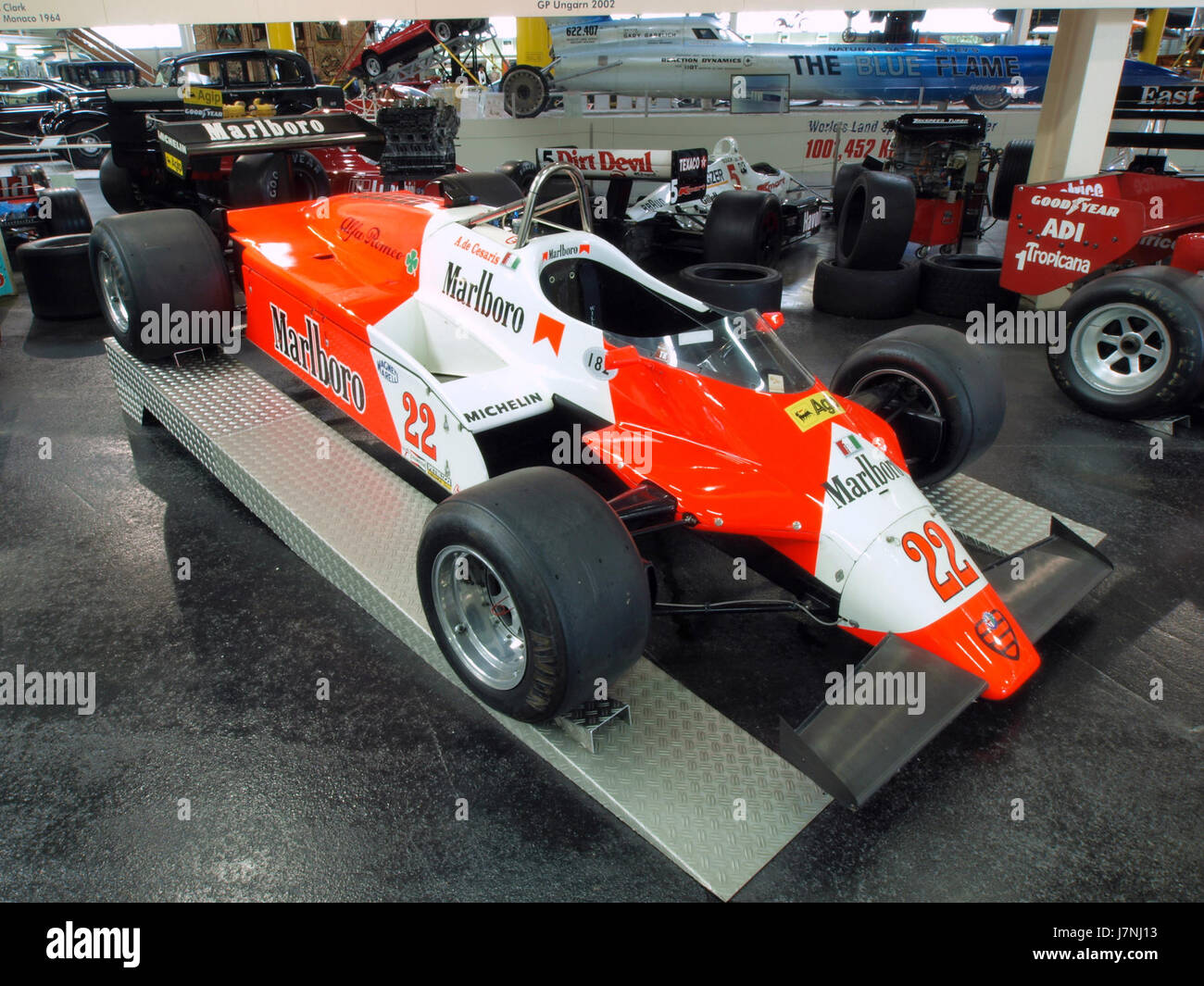 1982 Alfa Romeo 182B pic2 Foto Stock