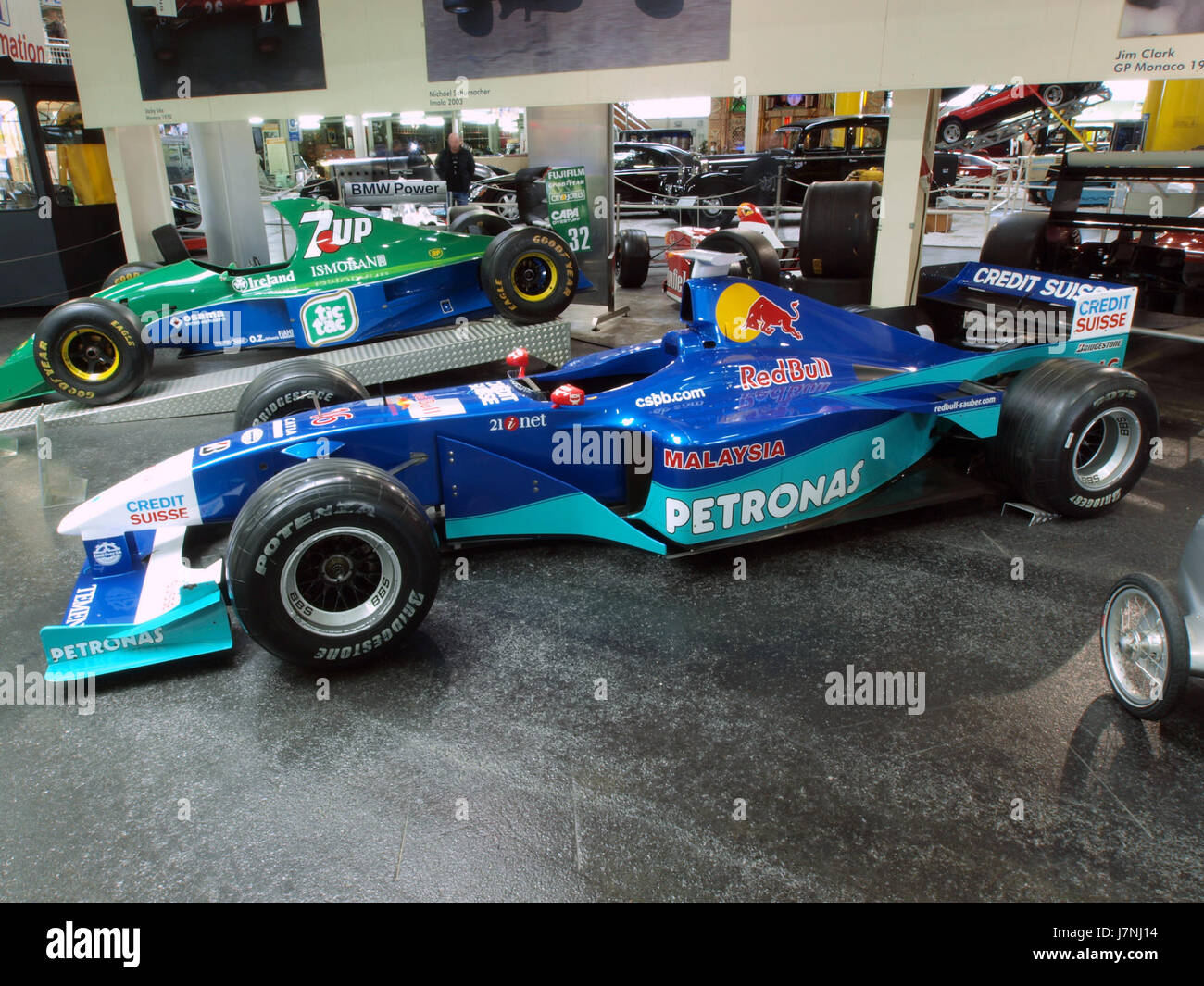 2000 Red Bull Sauber Petronas C19 nel 2001 livrea pic1 Foto Stock