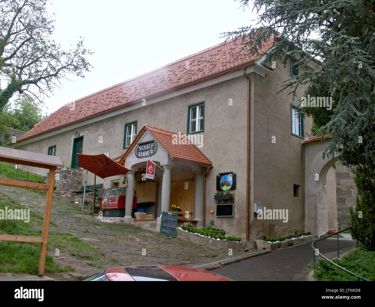 2012.05.21 Riegersburg altes Spital, Schule 04 Foto Stock