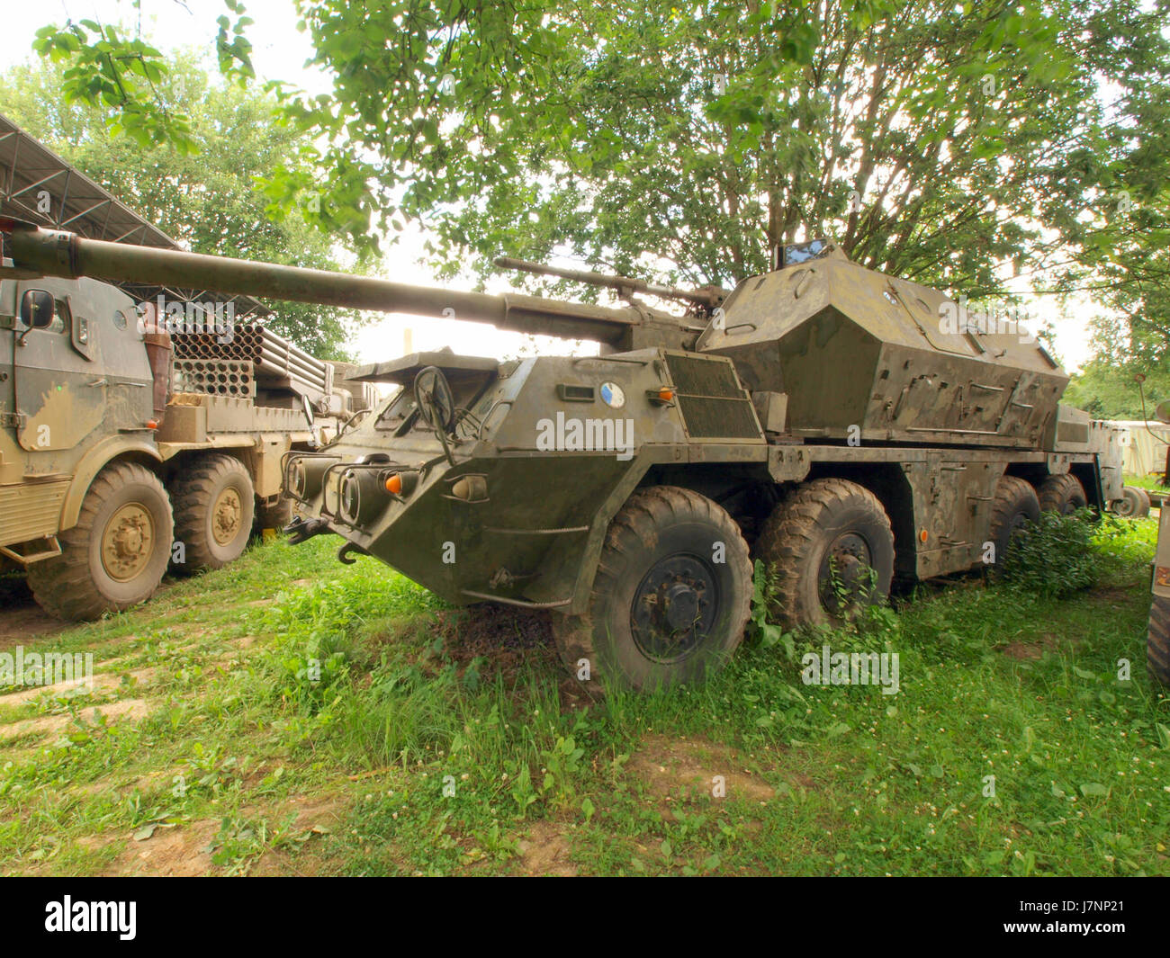 152 mm semoventi obice vz. 77 Dana pic1. 77 Dana pic1 Foto Stock