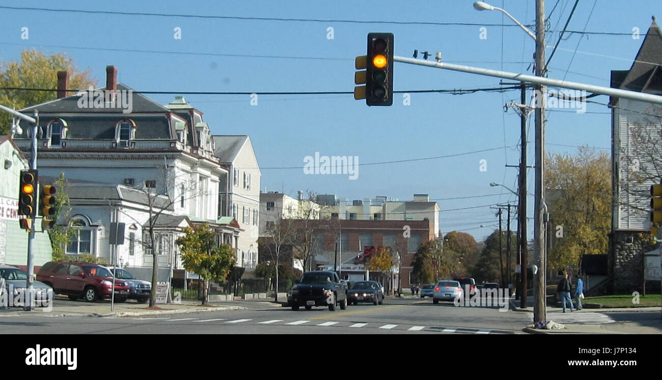 2012 street Haverhill Massachusetts USA Foto Stock