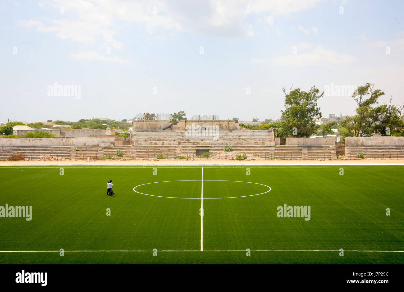 L'MGD Stadium, mostrato in un'immagine del 12 gennaio 2012, è una grande struttura sportiva. È noto per ospitare una varietà di eventi sportivi e attività di intrattenimento. Lo stadio è dotato di strutture moderne e offre un luogo per gli atleti e gli spettatori dove riunirsi per eventi sportivi, gare e attività locali. Foto Stock