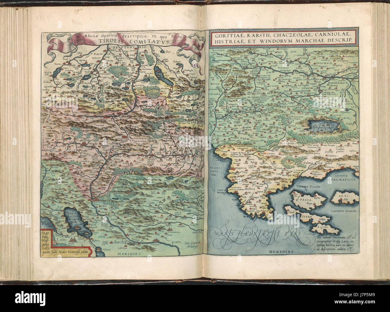 Atlas Ortelius KB PPN369376781 058AV 058br Foto Stock