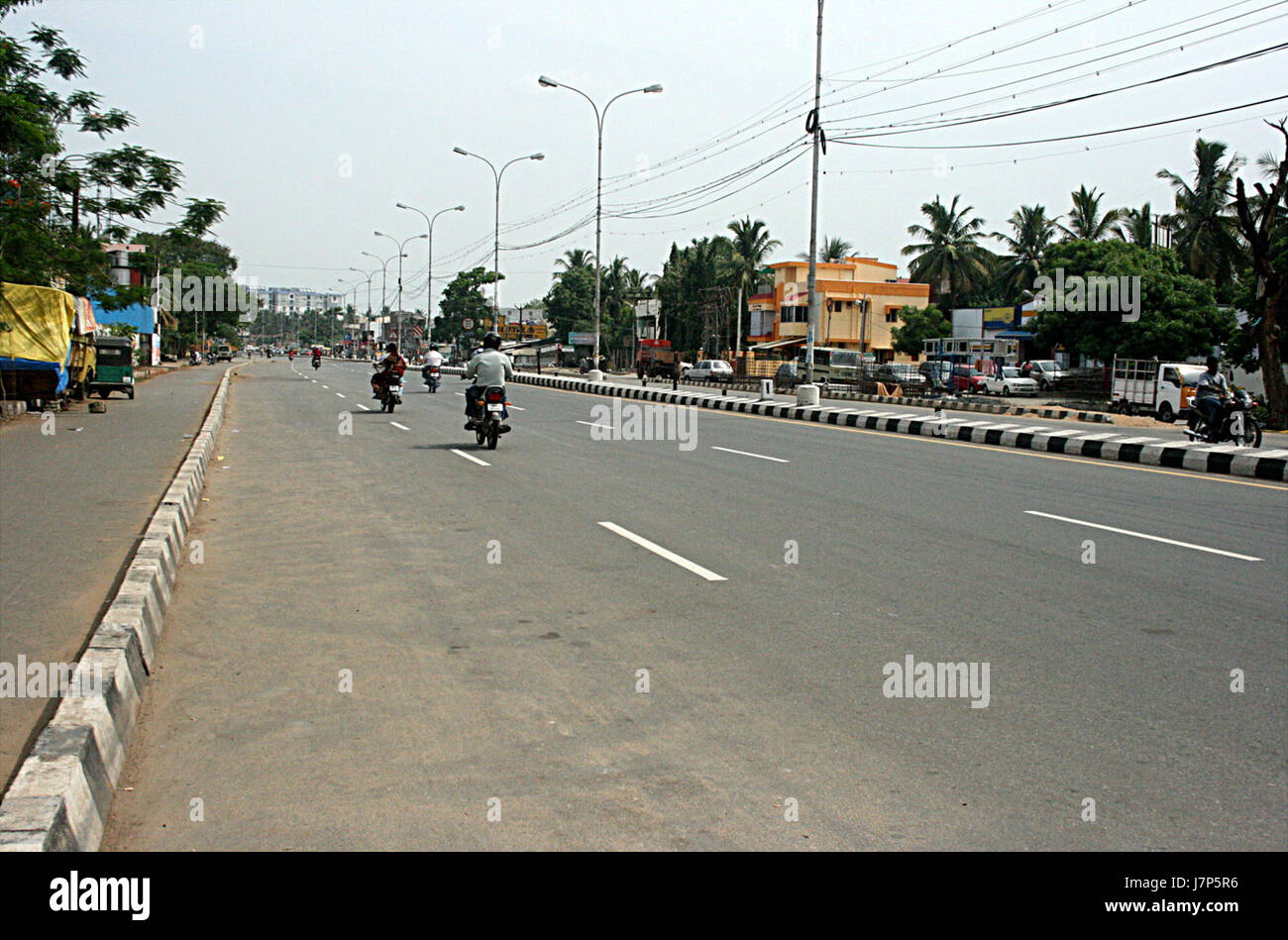 100ft velachery su strada Foto Stock