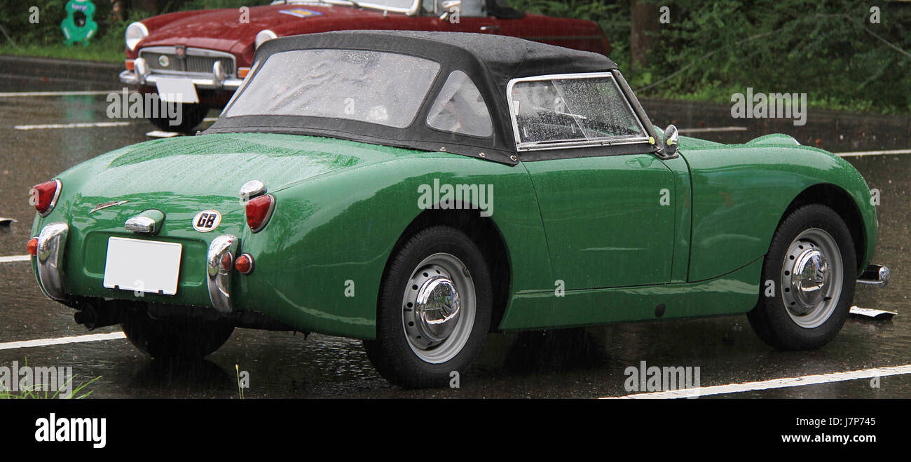 1959 Austin Healey Sprite retro Foto Stock