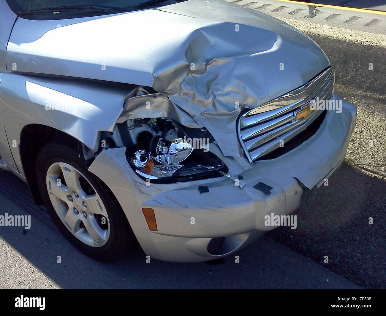 2007 Chevrolet HHR coinvolti in crash Foto Stock