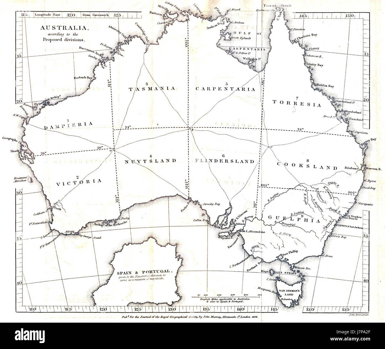 L'anno 1838 segna un periodo significativo nella storia australiana, in particolare a causa dei primi sviluppi coloniali e delle interazioni con le popolazioni indigene. Foto Stock