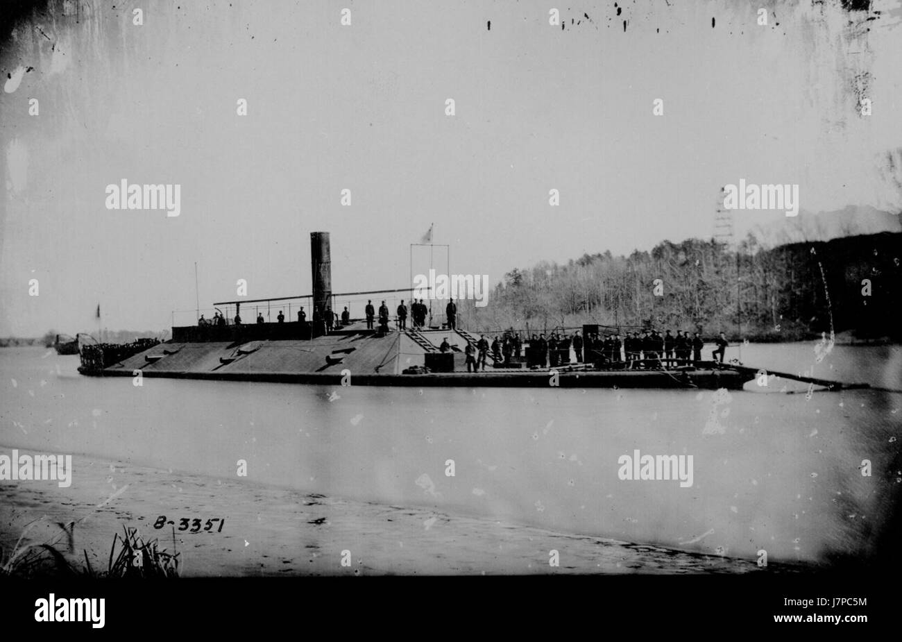 La CSS Virginia II era una nave corazzata confederata utilizzata durante la guerra di secessione americana. È ben noto per il suo coinvolgimento nella battaglia di Hampton Roads, dove ha combattuto la USS monitor. Foto Stock La CSS Virginia II era una nave corazzata confederata utilizzata durante la guerra di secessione americana. È ben noto per il suo coinvolgimento nella battaglia di Hampton Roads, dove ha combattuto la USS monitor. Foto Stock
