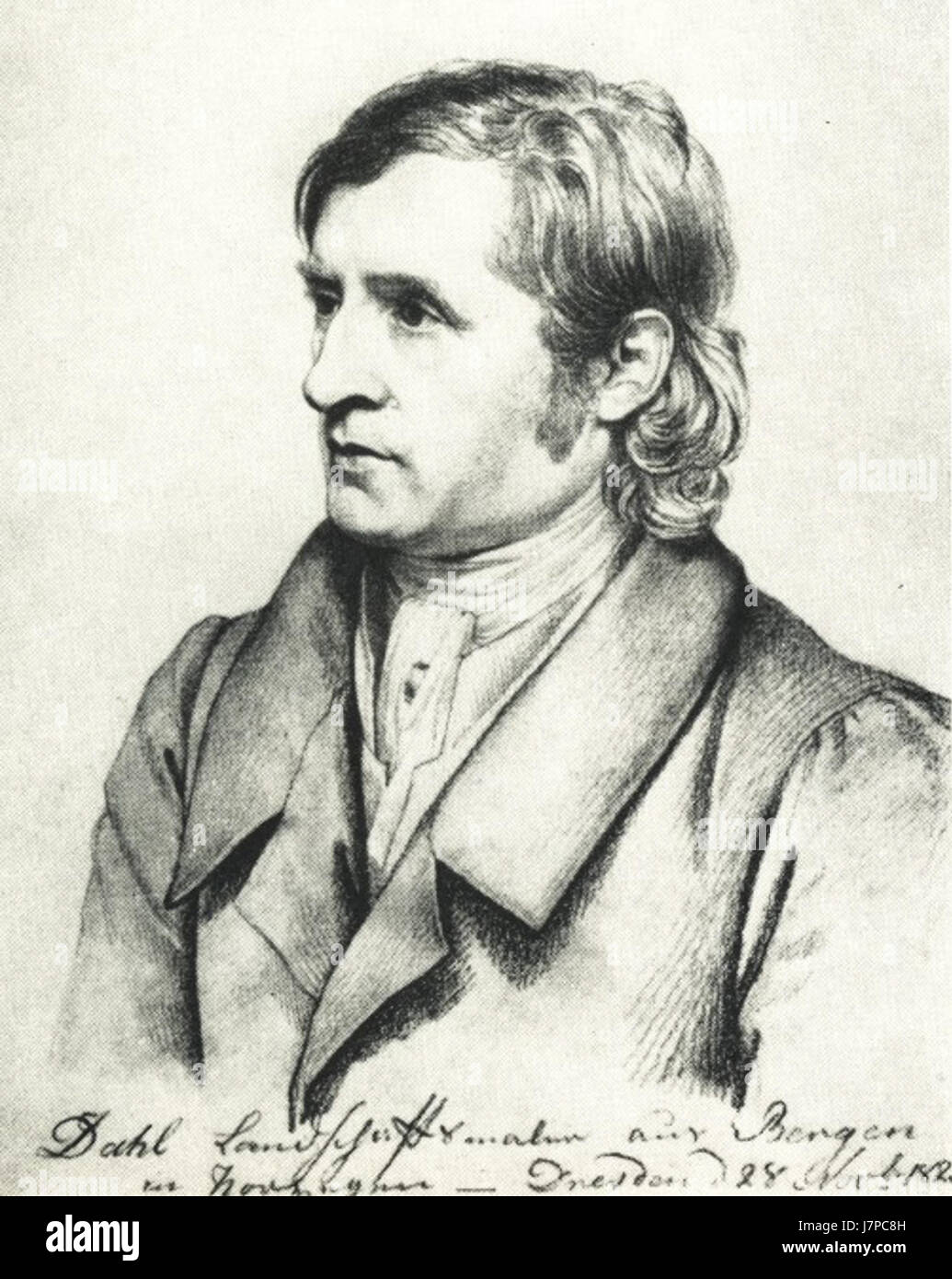 Carl Christian Vogel von Vogelstein Johan Christian Clausen Dahl Foto Stock