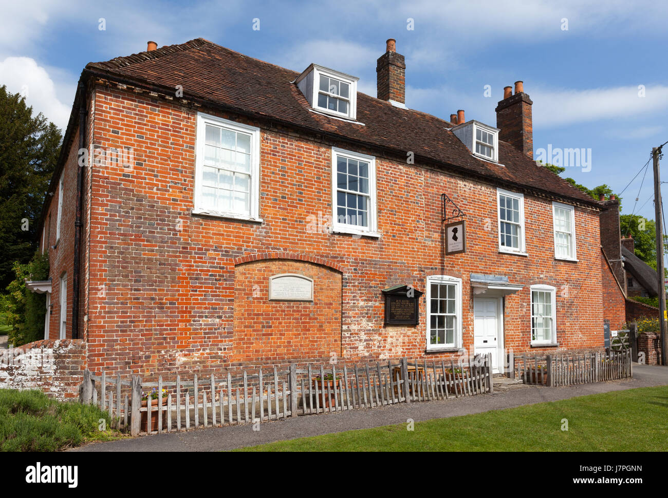 Jane Austen's House Museum di Chawton, Hampshire Foto Stock