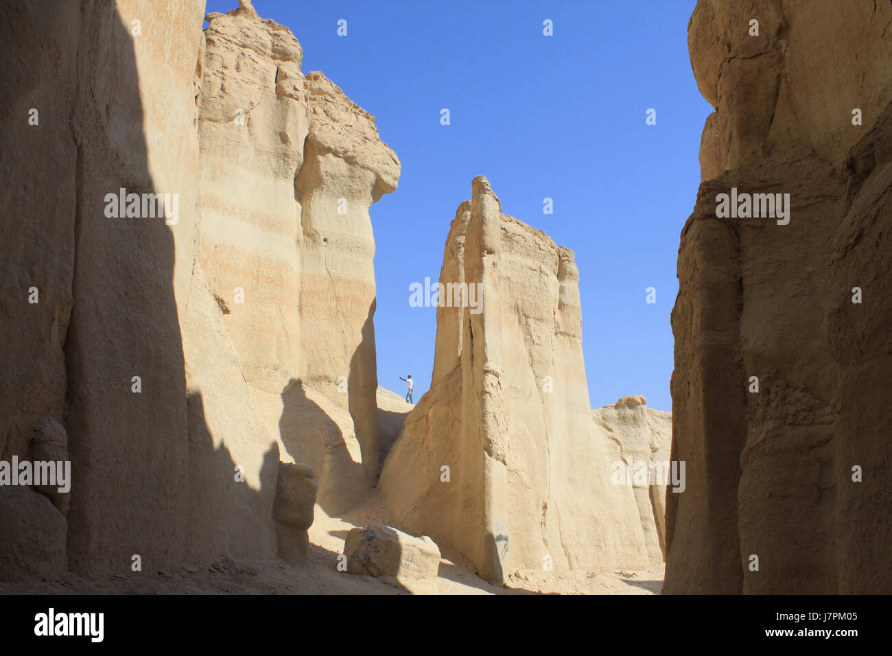 Deserto Deserto turismo speleologico foto orizzontale fotocamera medio oriente image picture Foto Stock